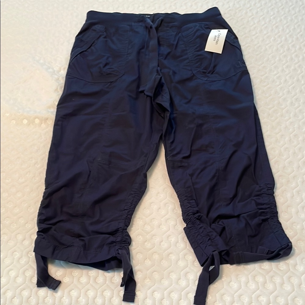 Calvin Klein Jeans Navy Capris